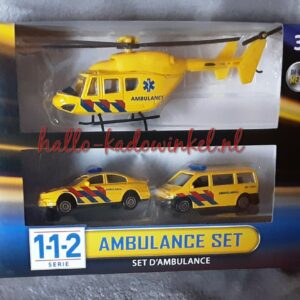 3delige ambulance set