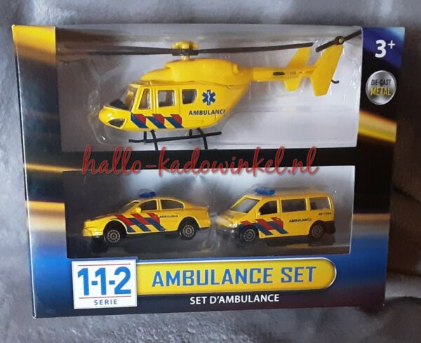 3delige ambulance set