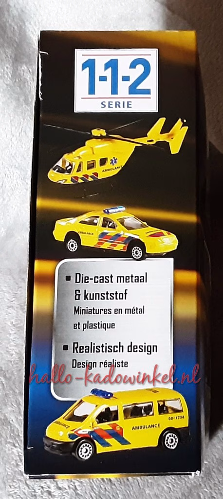 3 delige ambulance set