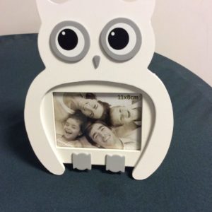 Fotolijst uil wit