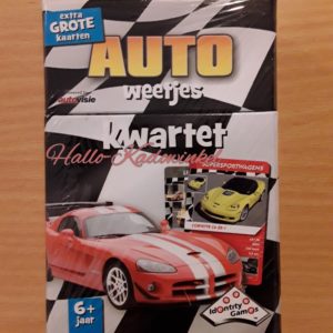 Auto kwartet voor autoliefhebbers