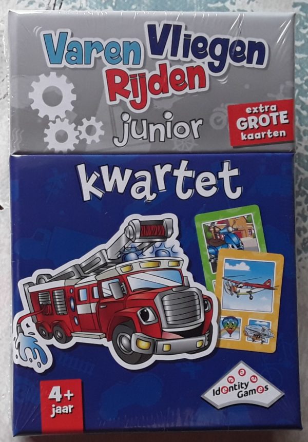 Kwartet varen,vliegen,rijden