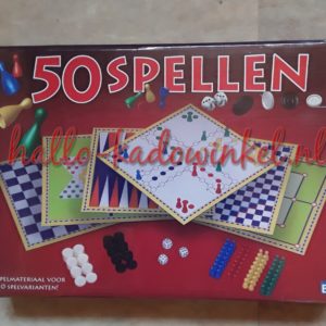 50 spellen in een doos