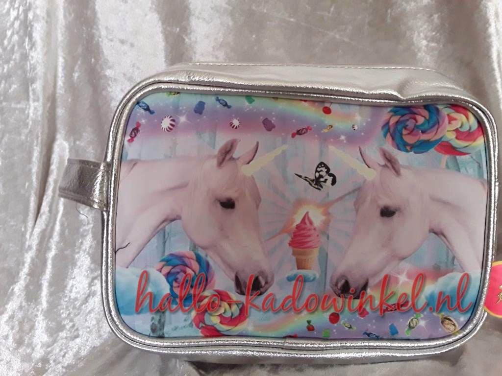 Toilettas unicorns 23x16x9cm