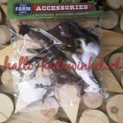 kadoset paardenstal met extra set paarden