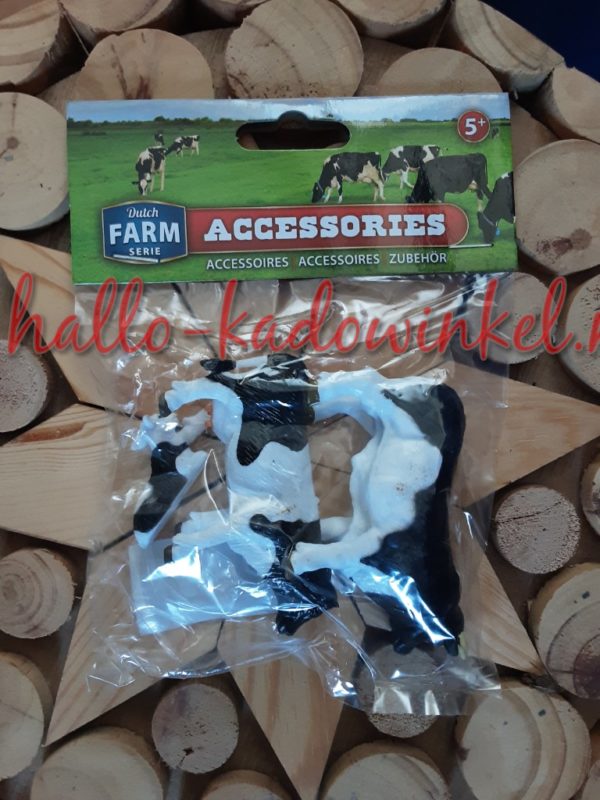 Dutch Farm Line set met koe,kalf en stier