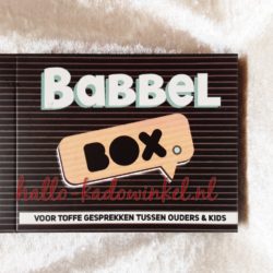 Babbelbox voor het gezin