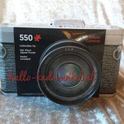 Puzzel Classic Camera Tin