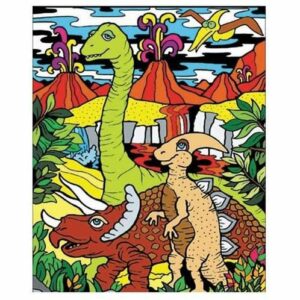 kleurplaat dinosaurus