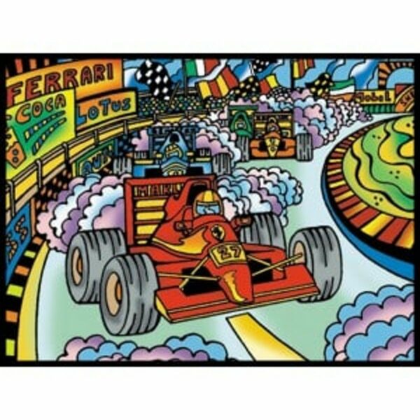 Formule 1 kleurplaat