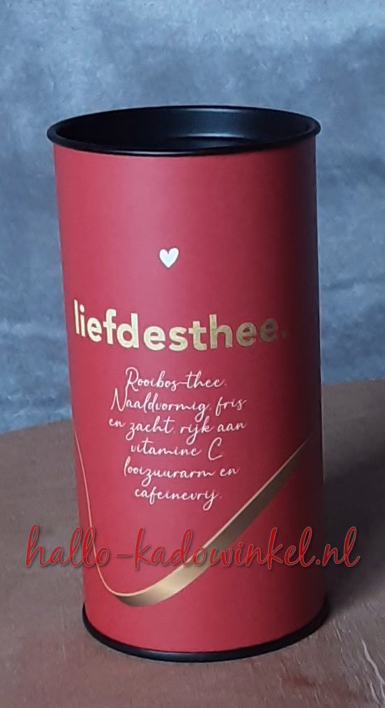 Liefdes thee rood