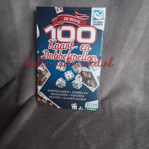 100 kaart-en dobbelspellen