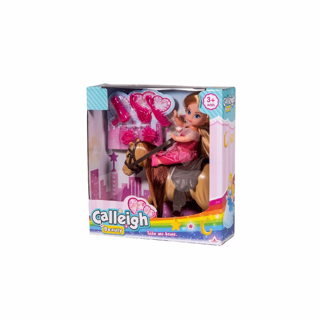 Calleigh met paard - Afbeelding 3