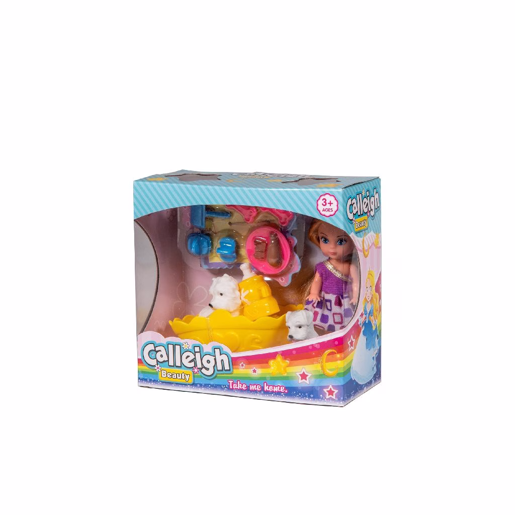 Calleigh met hondjes
