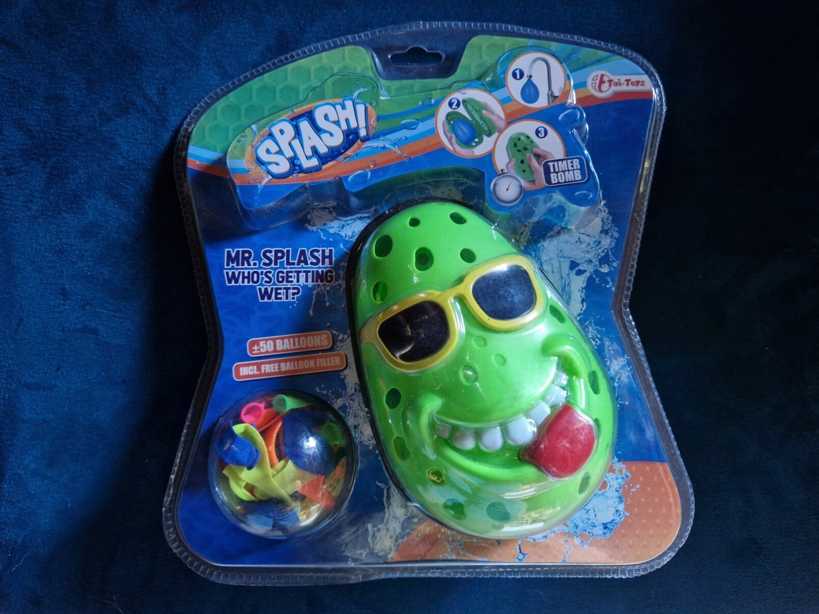 waterballon spel Mr Splash