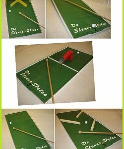Mini Midgetgolf totaal 5 banen