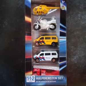 Hulpdiensten set 5 delig