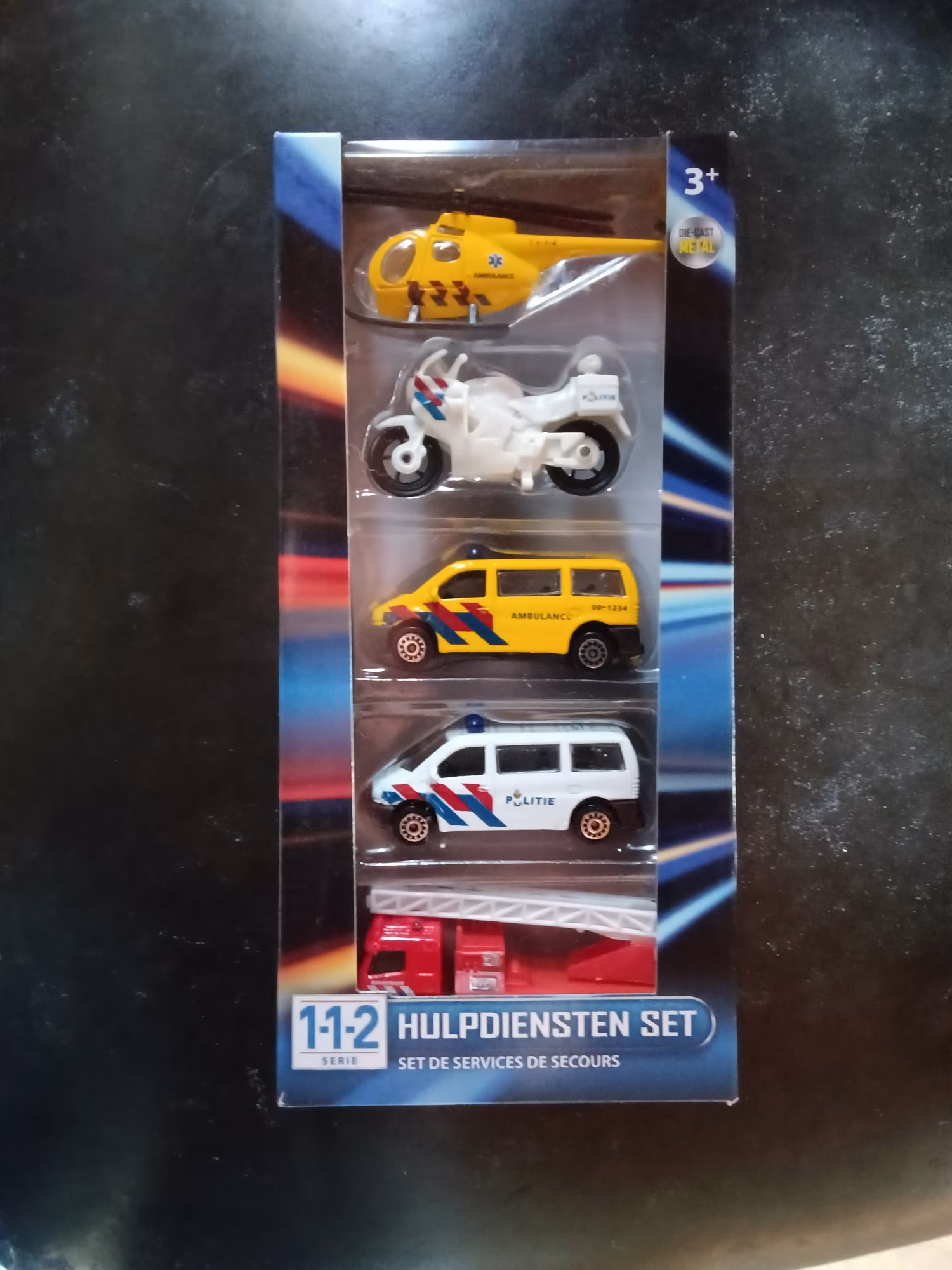 Hulpdiensten set 5 delig