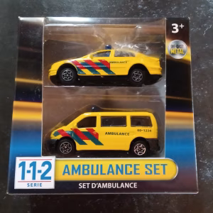 ambulance set 2 delig